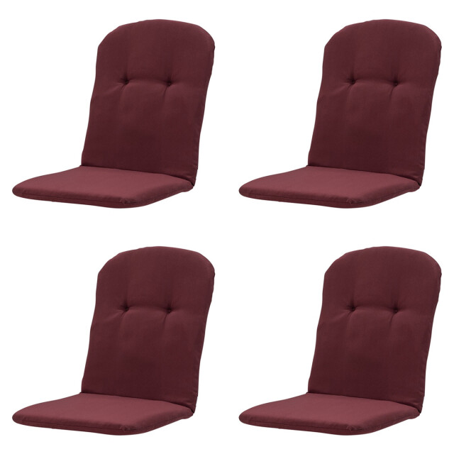 Madison hoge kuip panama bordeaux 45x96 - 4 stuks 2911280 large