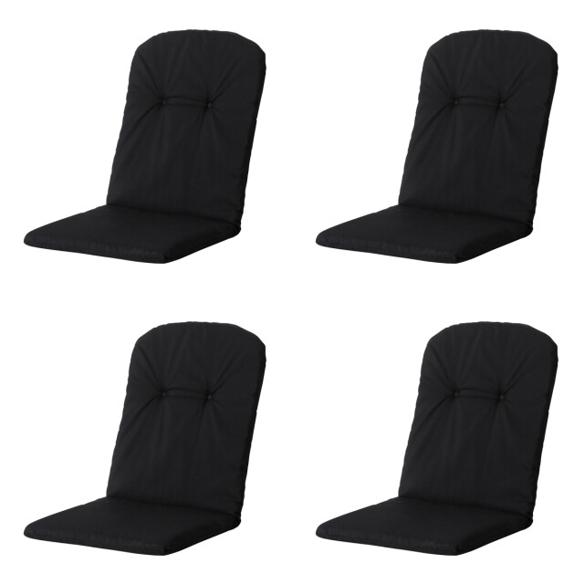 Madison Kussen kuip hoog panama black 45x96 - 4 stuks 2911420 large