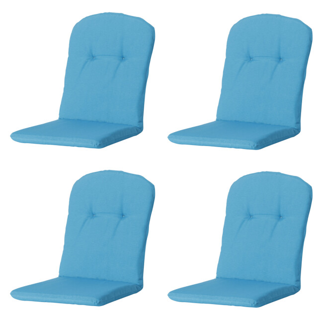 Madison Kussen kuip hoog panama aqua 45x96 - 4 stuks 2911419 large