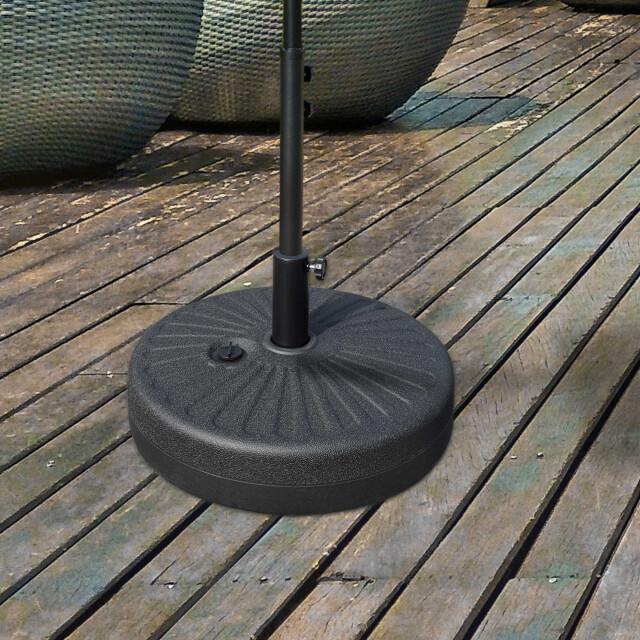 4goodz Outsunny universele vulbare parasolvoet 25 kg - 3171648 large
