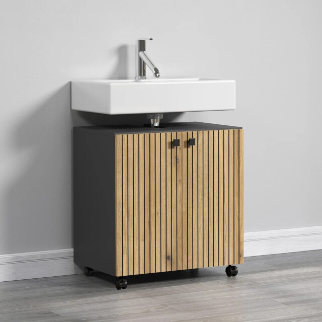CaliCosy Onderkast met wielen, 2 deuren l60 cm purebliss 3042304 large