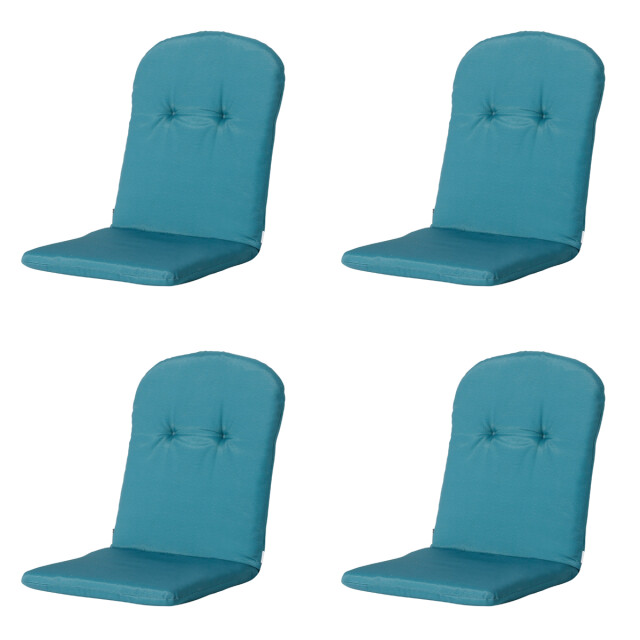 Madison Kussen kuip hoog panama sea blue 45x96 - 4 stuks 2911424 large
