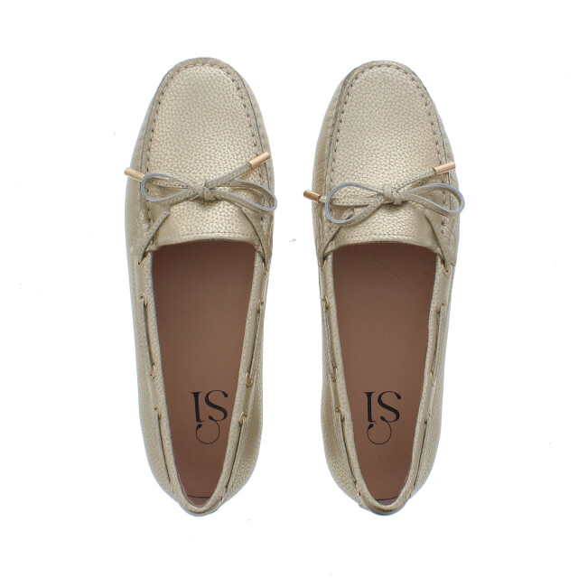 Si Wari moc strik metallic | dames | maat: | leer 110007 large