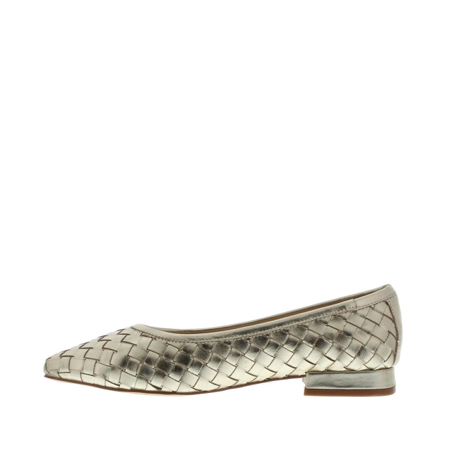 Di Lauro Aurora vlecht ballerina | dames | maat: | leer 110019 large