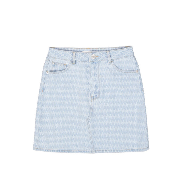 Garcia Jeans dames rokken 4460.35.0002 blue denim 4460.35.0002 large