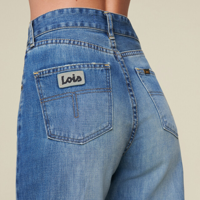 Lois Rosa turn up kros regen stone veined green 3319-7576 large