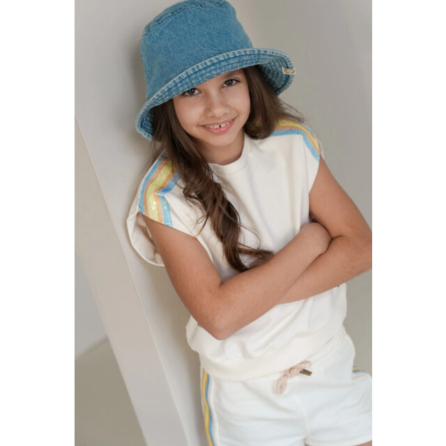 Like Flo Zomer sweat short meisjes off faye F502-5618-001 large