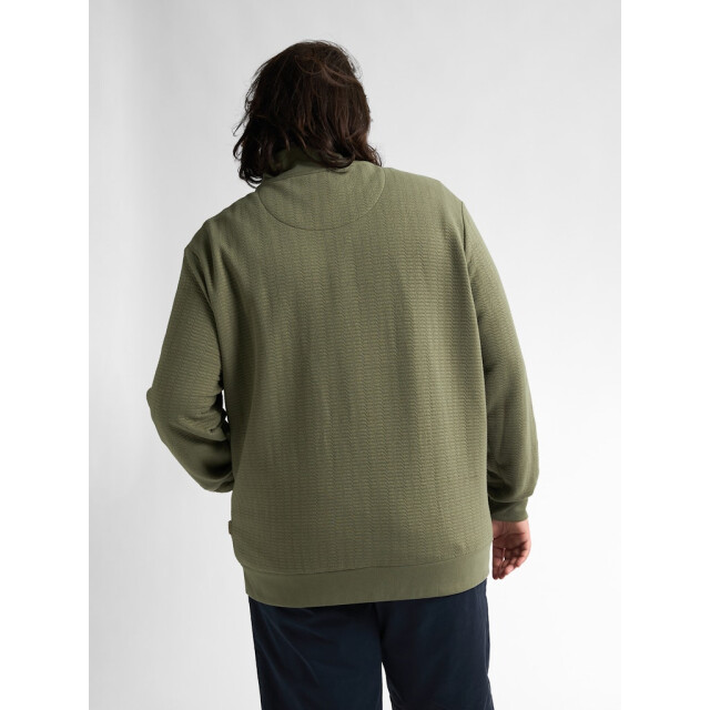 Petrol Industries men sweater collar zip m-1050-swc333 6134 dusty army 05791.340.0010 large