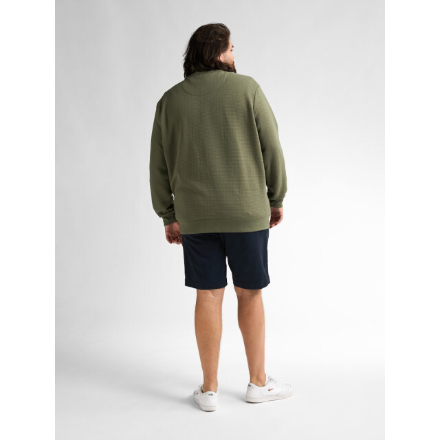 Petrol Industries men sweater collar zip m-1050-swc333 6134 dusty army 05791.340.0010 large