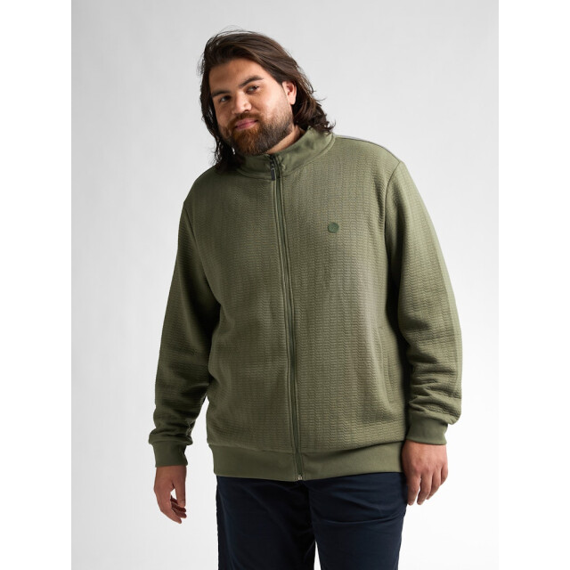 Petrol Industries men sweater collar zip m-1050-swc333 6134 dusty army 05791.340.0010 large