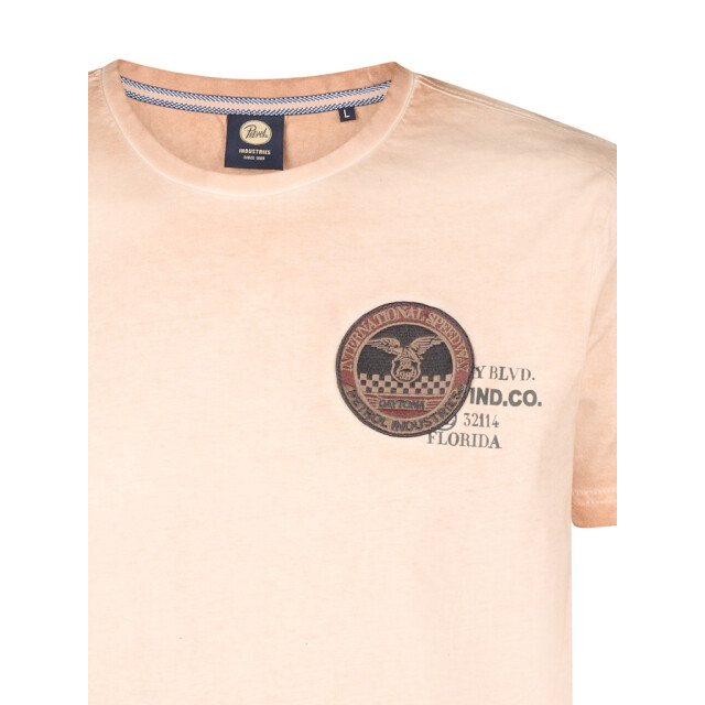 Petrol Industries men t-shirt ss m-1050-tsr607 7143 sandal wood 05011.840.0068 large
