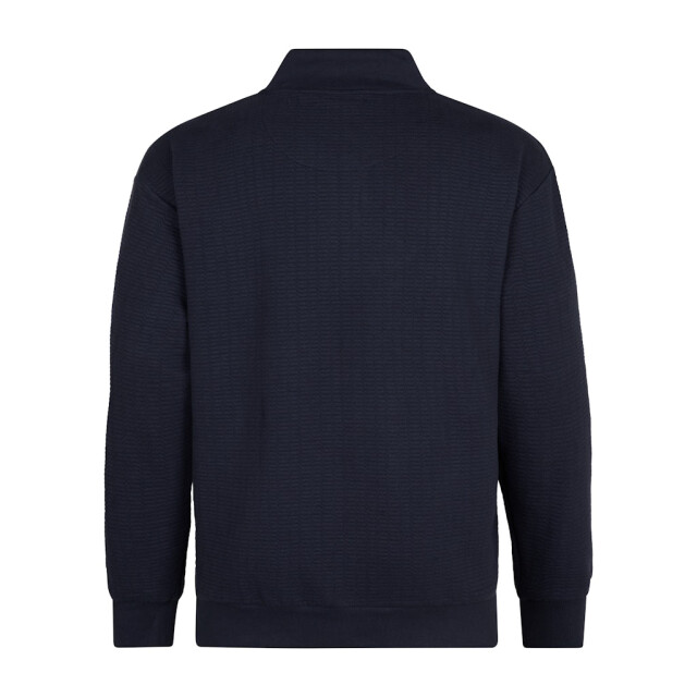 Petrol Industries men sweater collar zip m-1050-swc333 5178 blue 05791.261.0026 large