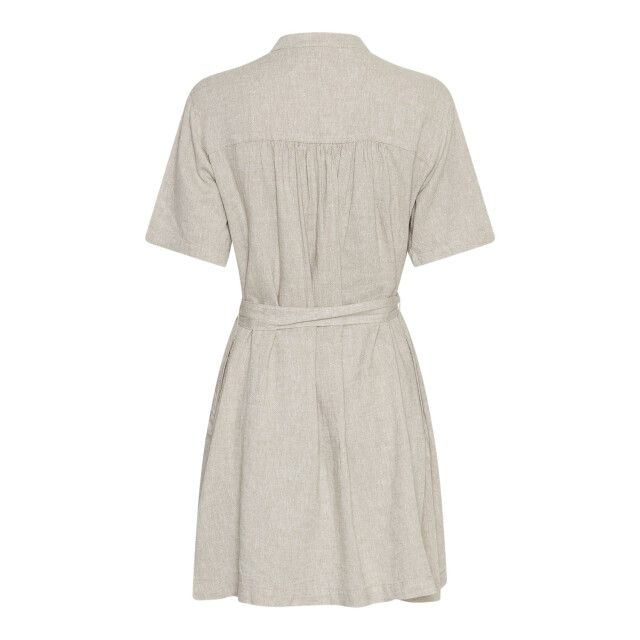 Moss Copenhagen pennie ginia 2/4 shirt dress 18895 sand 06311.820.0012 large