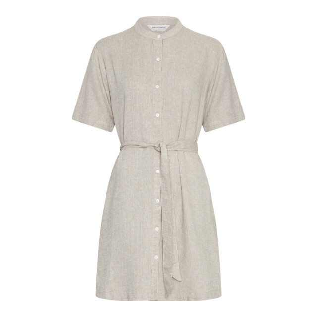 Moss Copenhagen pennie ginia 2/4 shirt dress 18895 sand 06311.820.0012 large