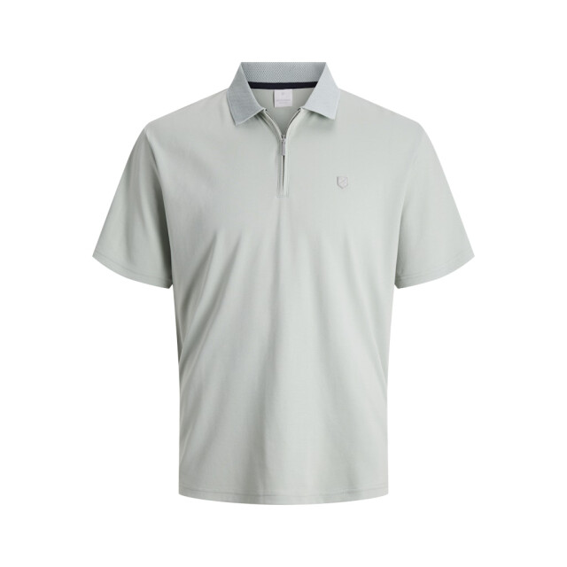 Jack & Jones jprrodney ss zip polo styd ss25 12286330 gray 05311.245.0257 large