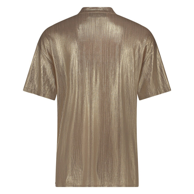 Nukus Nks01029 4 delphinia top shiny gold NKS01029 4 large