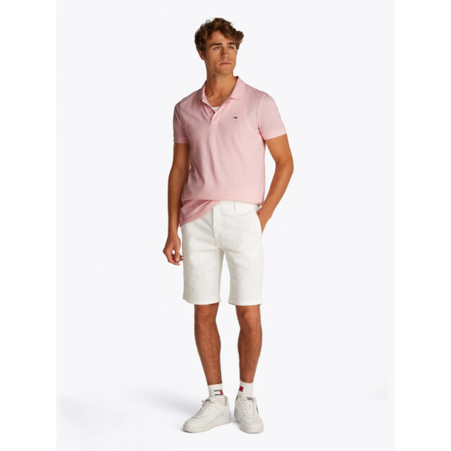 Tommy Hilfiger Dm0dm20676 th3 slim placket polo precious pink TH3 Precious Pink/DM0DM20676 Slim Placket Polo large
