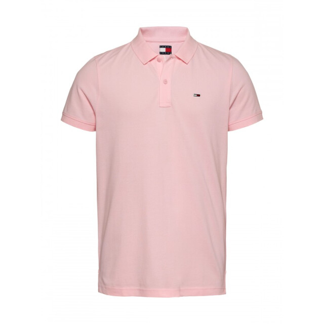 Tommy Hilfiger Dm0dm20676 th3 slim placket polo precious pink TH3 Precious Pink/DM0DM20676 Slim Placket Polo large