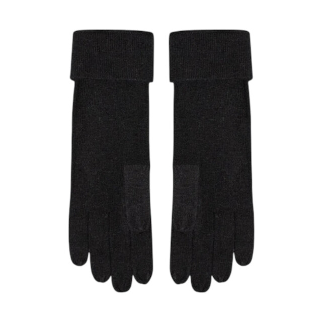 Calvin Klein Handschoenen dames van 100% kasjmier Calvin Klein Zwart Kasjmier Handschoenen large