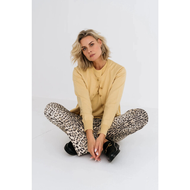 Zizo Flynzi broek sp25.fly.006 leopard SP25.FLY.006 large