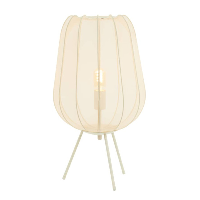 Light & Living Tafellamp zand plumeria Ø 34 x 60cm 1874427 large