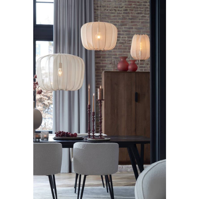 Light & Living Tafellamp zand plumeria Ø 34 x 60cm 1874427 large