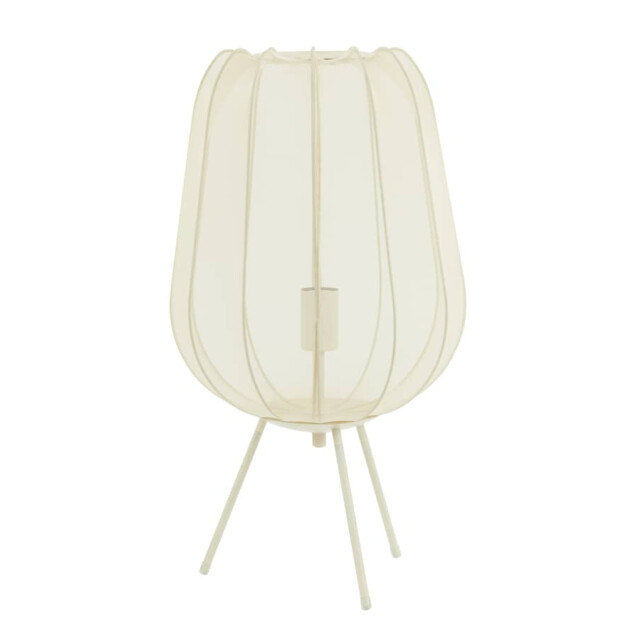 Light & Living Tafellamp zand plumeria Ø 34 x 60cm 1874427 large