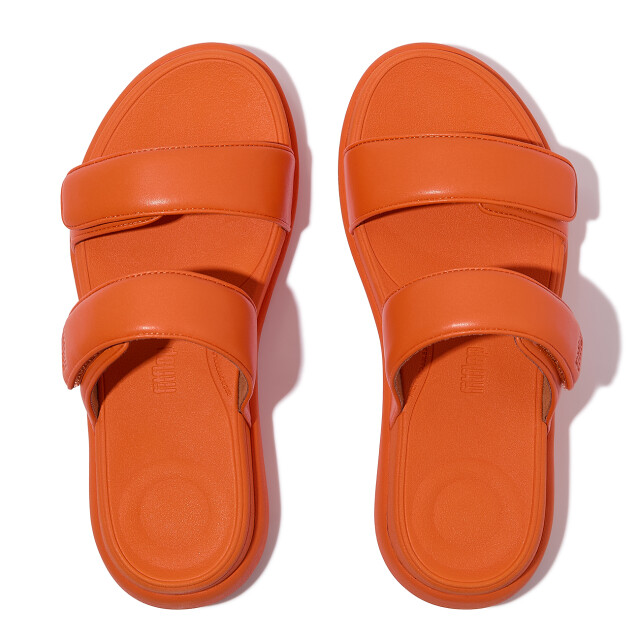 FitFlop F-mode go adjustable flatform two-bar slides IW2 large