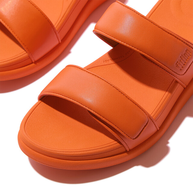 FitFlop F-mode go adjustable flatform two-bar slides IW2 large