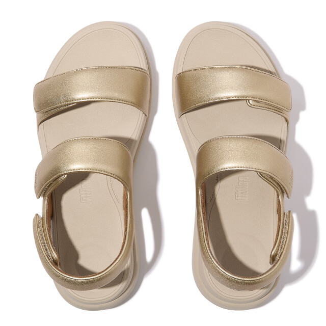 FitFlop F-mode go adjustable flatform back-strap sandals IV9 large