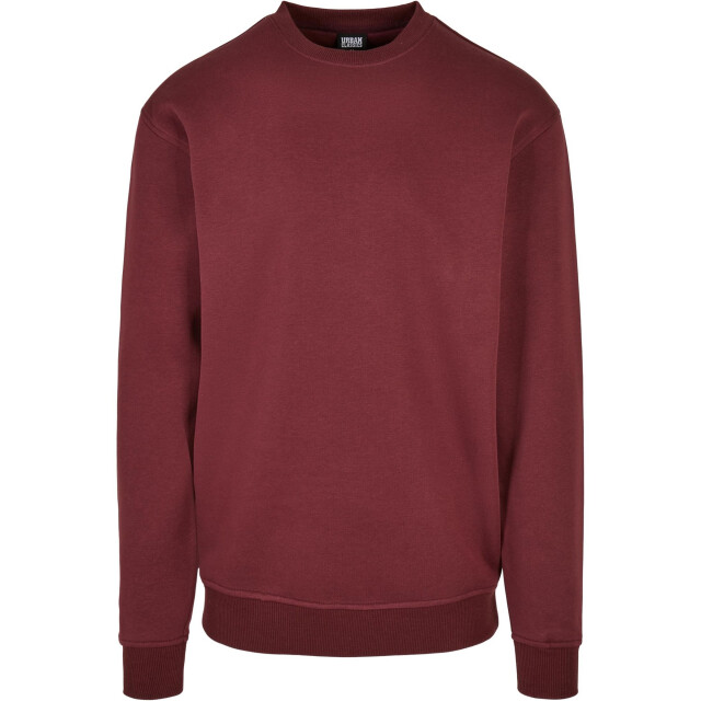 Urban Classics Heren sweatshirt met ronde hals UTTN182_cherry large