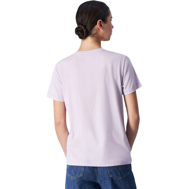 Champion Dames katoenen t-shirt met korte mouwen UTMR1165_violet large