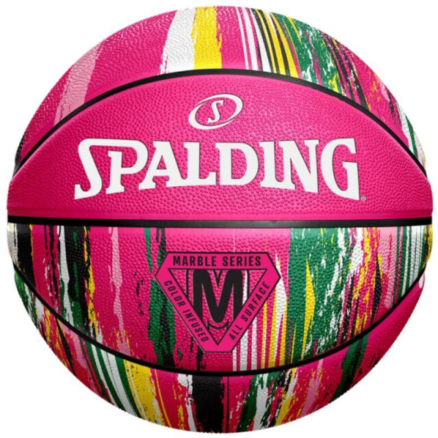 Spalding & Bros  Marmer basketbal UTMR121_pink large