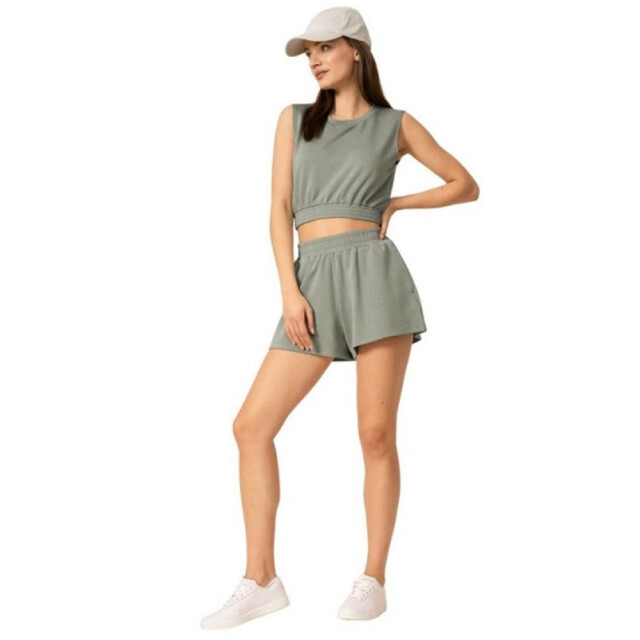 Outhorn Dames f119 korte broek UTMR454_green large