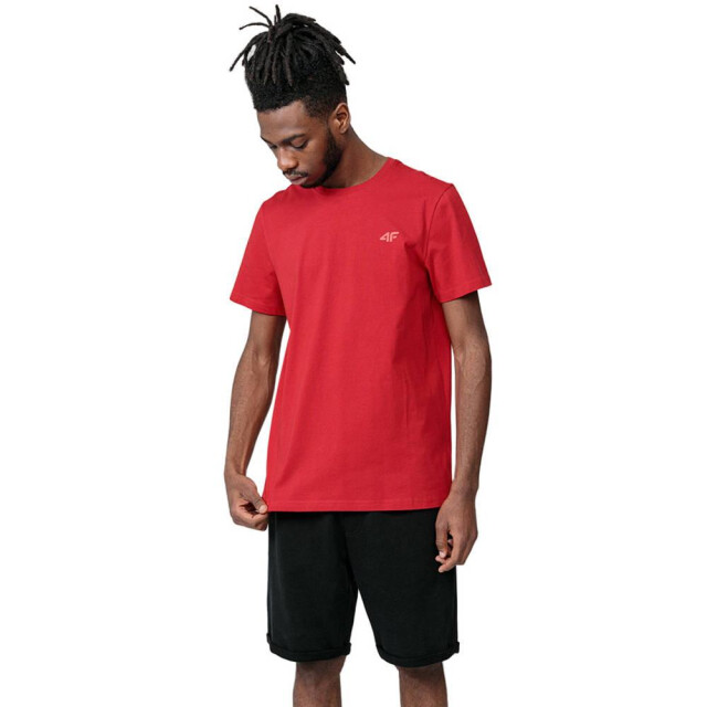 4F Heren h4z22 tsm352 30s t-shirt UTMR559_red large