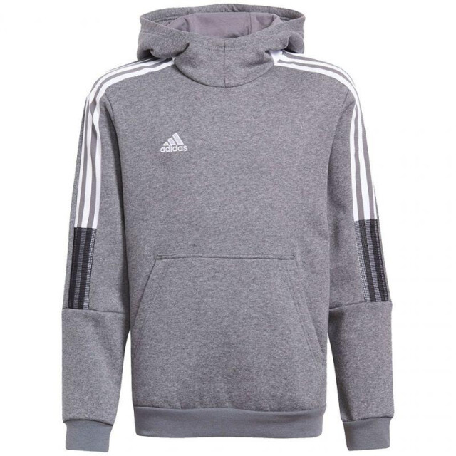 Adidas Kinderen/kinderen tiro 21 hoodie UTMR482_grey large
