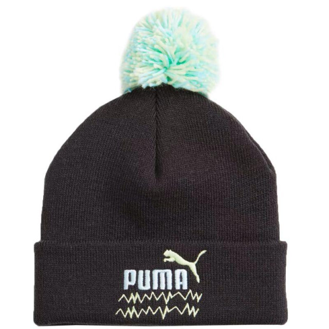 Puma Mixmatch pom pom muts voor kinderen/kinderen UTMR397_black large