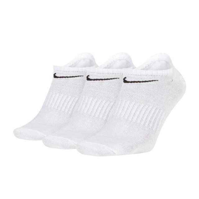 Nike Lichtgewicht uniseks adult everyday socks (set van 3) UTMR378_white large