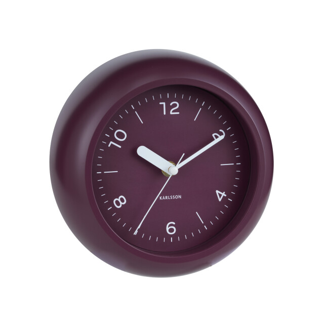 Karlsson wandklok slope dark mauve- Ø20cm 3062091 large