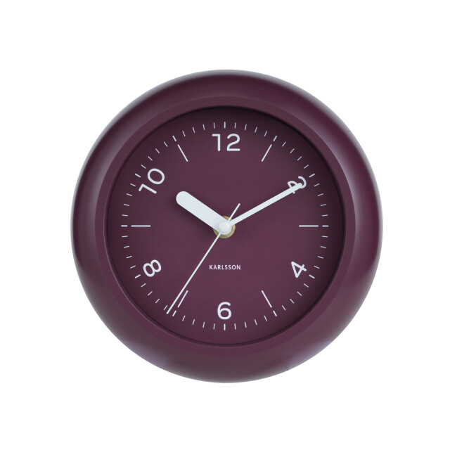 Karlsson wandklok slope dark mauve- Ø20cm 3062091 large