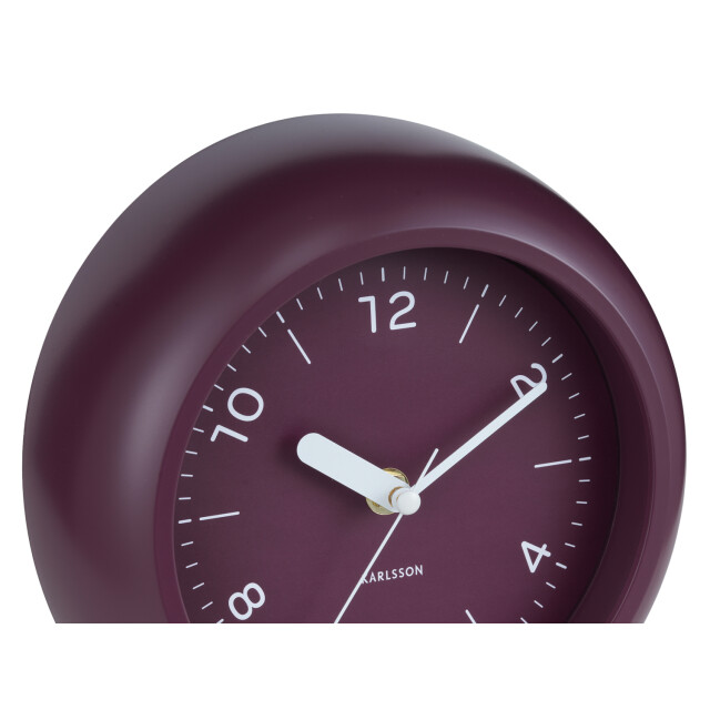 Karlsson wandklok slope dark mauve- Ø20cm 3062091 large