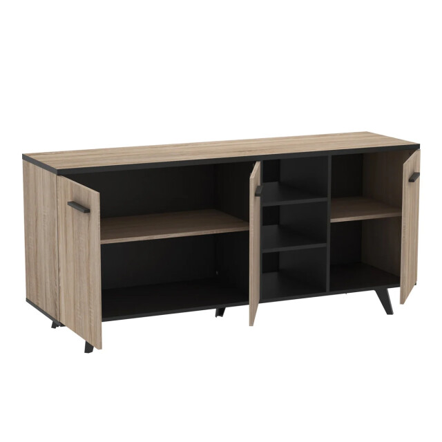 CaliCosy Buffet 3 deuren en 3 nissen l160,7 cm wayne 2931879 large