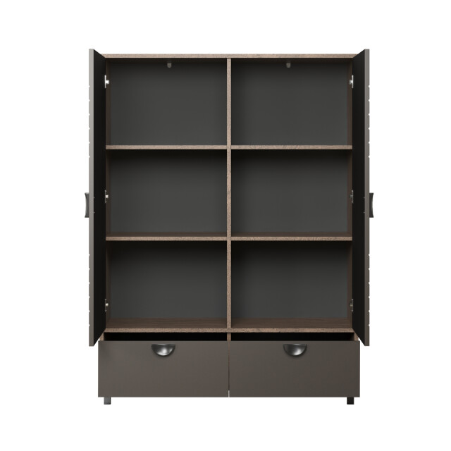 CaliCosy Hoog dressoir met 2 deuren en 1 lade h163 cm fusion 3042322 large