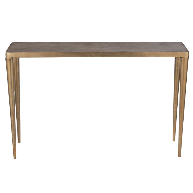J-Line console mode aluminium goud 122x30x76cm 3002308 large