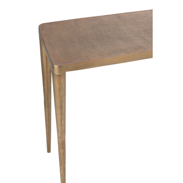 J-Line console mode aluminium goud 122x30x76cm 3002308 large