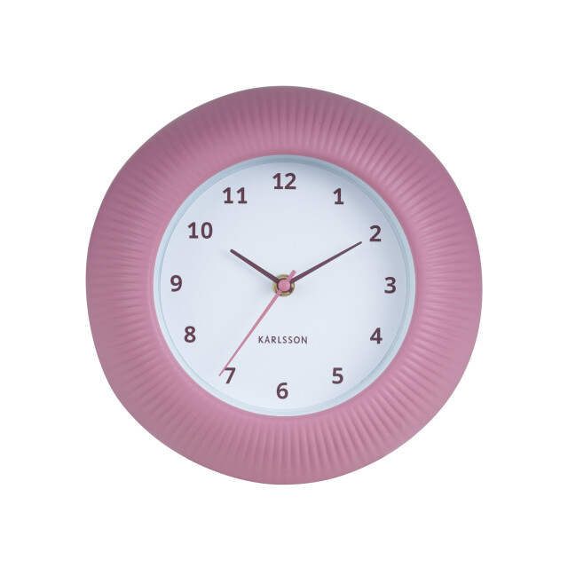 Karlsson wandklok tender rib rose tan- Ø25cm 3062098 large