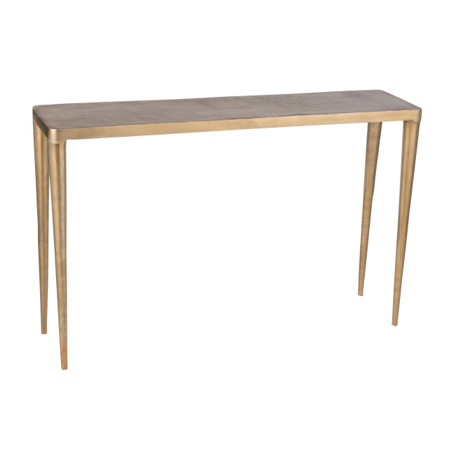 J-Line console mode aluminium goud 122x30x76cm 3002308 large