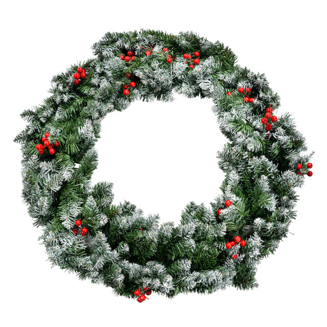 Clayre & Eef Kerstkrans Ø 75 cm kunststof 3171772 large