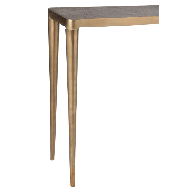 J-Line console mode aluminium goud 122x30x76cm 3002308 large