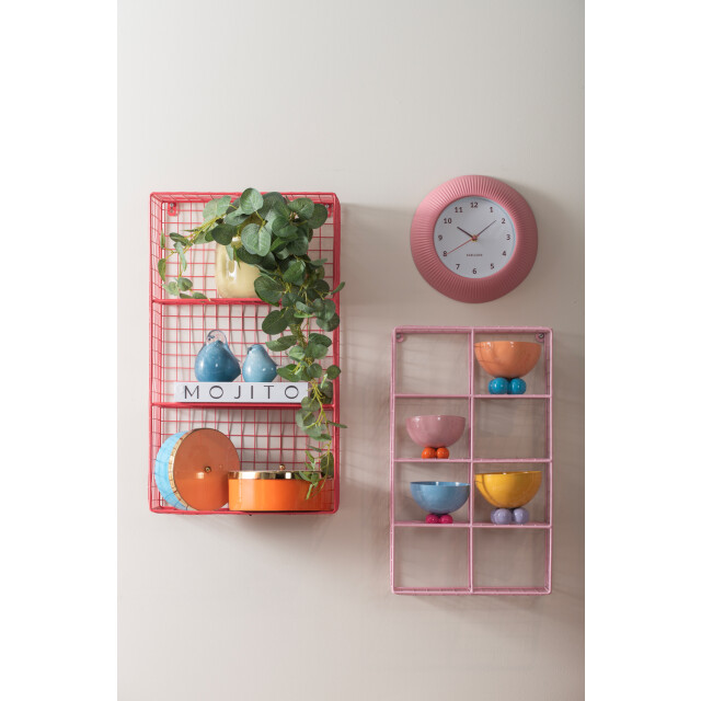 Karlsson wandklok tender rib rose tan- Ø25cm 3062098 large